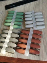 Brocas rotativas de silicona para manicura, accesorios de herramientas de pulido de cutículas, fresa eléctrica, 10 unidades