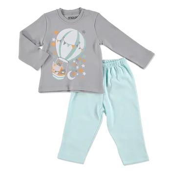 

ebebek HelloBaby Winter Baby Basic Printed Pyjama Set