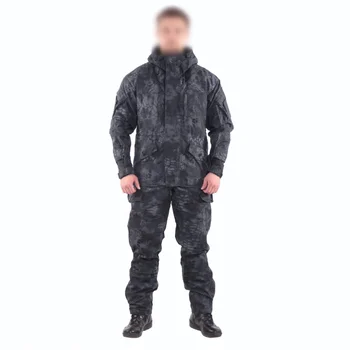 

Костюм KE Tactical Горка-5 со съемной флисовой жилеткой рип-стоп с налокотниками и наколенниками typhon