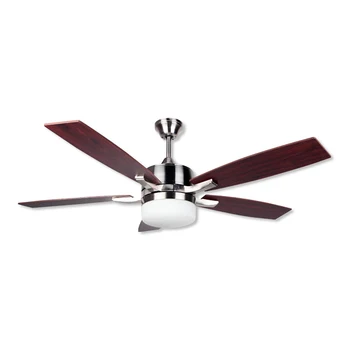 

Ceiling Fan with Light Obergozo CP 79132 60W Silver Brown