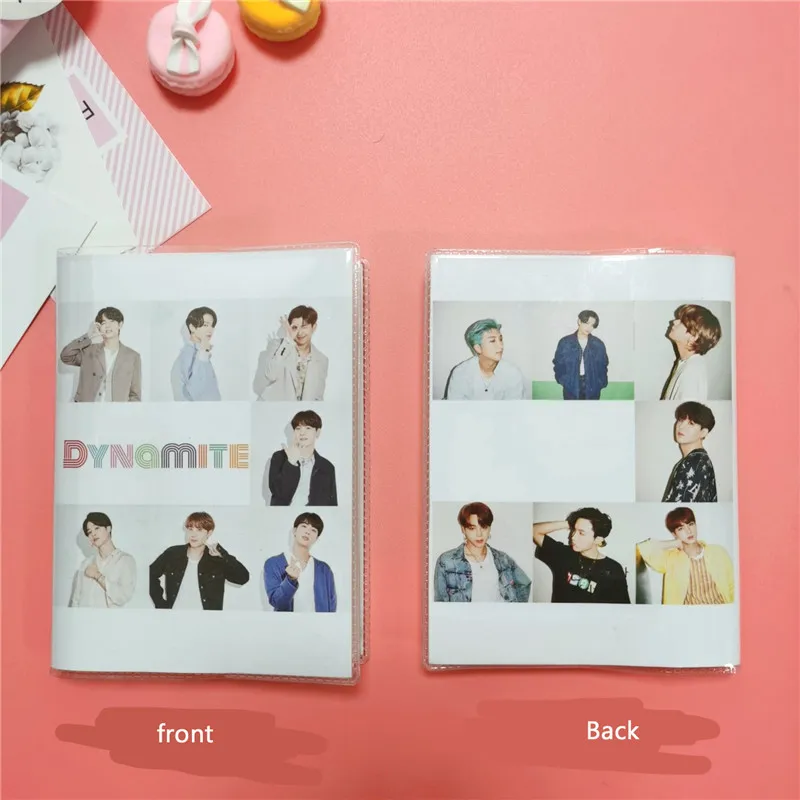

1 PCS 64 Pages KPOP Bangtan Boys Dynamite JISOO LISA ROSE JENNIE Notebook Plastic Case Notepad Students Available