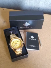 WWOOR-Reloj de pulsera deportivo para hombre, cronógrafo de cuarzo, resistente al agua, Masculino