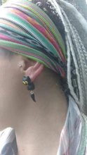 Pendientes de vinilo hechos a mano de arcilla polimérica 3D para mujer, aretes de animales, pendiente de gato, cierre de tuerca, joyería