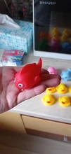 Bathing-Toy Float Swimming-Water-Toys Squeeze Animals Soft-Rubber Colorful Baby Sound-Squeaky