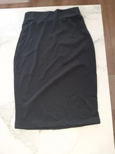 Nuevo Negro las mujeres falda ceñido traje elástico recto falda de las mujeres de trabajo Casual OL Oficina falda femenina verano Sexy Jupe