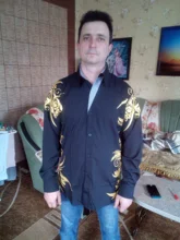 Camisa informal de manga larga para hombre, camisa masculina de color dorado, ajustada, informal, temporada primavera otoño