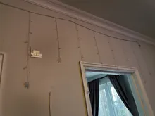 Led-String-Lights Christmas-Snowflakes Holiday Party Waterproof Connectable Wave