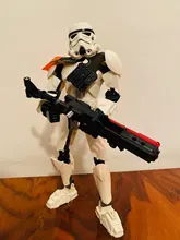 Toy Buildable-Figure Darth Vader Kylo Ren Jango Stormtrooper Chewbacca General-Grievou