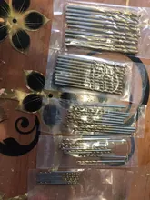 50 Uds Brocas recubiertas de titanio conjunto HSS acero de alta velocidad brocas conjunto de herramienta de alta calidad conjunto de herramientas de mano 1/1, 5/2/2, 5/3mm