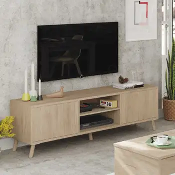 

TV cabinet oak color lifelike aurora model PRISM