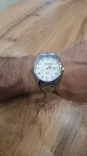 Reloj de pulsera de cuarzo Para Hombre, cronógrafo de lujo, de acero completo, a la moda, resistente al agua, con fecha, Masculino