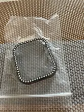 Funda protectora de carcasa dura de diamantes para iwatch band, para carcasa de reloj Apple Series se 6 5 4 3 2 1 38mm 42mm 40mm 44mm