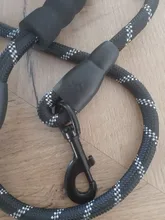 Durable perro Correa oro medio corriendo Collar para perro grande correas fuerte reflejo cuerda de plomo para Labrador, Husky Rottweiler