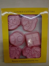 Molde de galletas de dibujos animados de Super Mario Bros para niños, calaveras de calabaza fantasma horneado en casa, accesorios, suministros de Halloween, regalo, 6 uds.