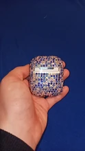 Funda de auricular de lujo para Apple AirPods Pro 2 1, funda protectora dura de diamante brillante para AirPod Air Pods Pro 2 3