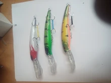 Minnow Lures-Accessories Fishing-Lure Artificial-Bait Bass-Trolling Carp Hard-Plastic