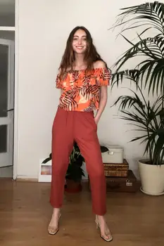 

Trendyol Button Detail Pants TWOSS20PL0450