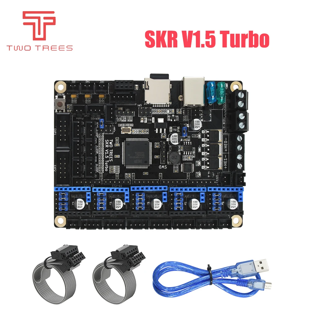Панель управления Twotrees SKR V1.5 Turbo сенсорный экран TFT35 E3 V3.1 + Обновление TMC2208 V1.3 для 3D