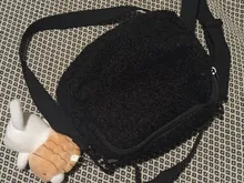 Bandolera de lona con estampado de dibujos animados para mujer, bolso de hombro tipo sobre