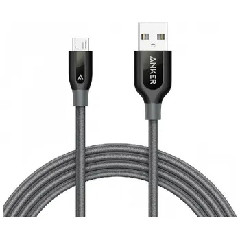 

Cable ANKER PowerLine + Micro USB 1.8 m. Gray