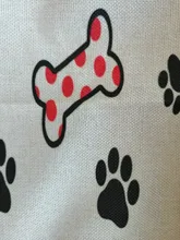 Kitchen Apron Bulldog Dog-Printed Dachshund Cooking Bib Cleaning-Tool Cotton Pug 