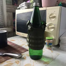 Chaleco táctico para botella de cerveza, Mini chaleco militar en miniatura Molle, botella Personal, juego de bebidas, correas ajustables para el hombro