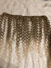 Ídolo de moda Afro rizado pelo sintético resistente al calor, paquetes de pelo de onda profunda extensiones marrón 2 unids/lote 26 pulgadas de la armadura del pelo