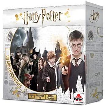 

Borras-one year at Hogwarts Harry Potter table, 4 different game modes, from 7 years old, multicolor (18357)