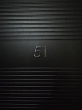 Door-Plate Sign Sticker Number-House Address Abs-Plastic Plaque Hotel 0123456789 Digits