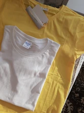 Women's T-Shirts Short-Sleeves Tops Woman Solid-Color 100%Cotton Brand-New for Female