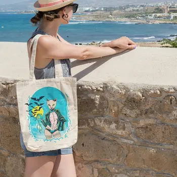 

Angemiel Bag Masquerade Wizard Cat Bat Figured Cloth Bag