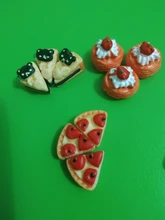 Mini adorno de comida para manualidad casera, decoración en miniatura para casa de muñecas, accesorios para casa de muñecas, miniaturas a escala, 10 Uds.