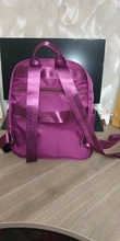 Vento-mochila de viaje impermeable para mujer, bolso de hombro informal de gran capacidad, color rojo, 2019