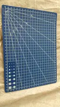Tapete de corte de PVC A3 A4 5, banco de trabajo, almohadilla cortada de retales, costura Manual, cuchillo de grabado, tabla para cortar cuero, cubierta de un solo lado