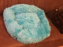 Cama cuadrada para perros, casa de perro y gato, esterilla de invierno cálida, nido de cachorro, cojín largo suave para mascota de peluche, cojín portátil para mascotas, cesta para gatos