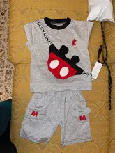 Nuevo verano ropa de bebé traje de niños moda niños niñas de dibujos animados camiseta pantalones cortos 2 unids/set niño ropa Casual niños chándales