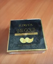 Ilisya-mascarilla de colágeno para ojos, alga verde, parches de ojos para ojeras, almohadilla de ojo hidratante, antiarrugas, nutritiva, 60 unidades