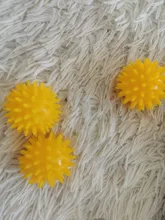 Bola de masaje de cuerpo completo para hacer ejercicio, Bola de estrés duro de 6cm para Fitness, ejercicio deportivo, erizo, agarre entrenamiento sensorial