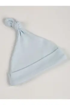 

Blue Newborn Baby Boy Beret