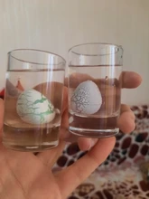 36 unids/set magia agua creciente huevo de dinosaurio para incubar de dinosaurio añadir grietas crecen los huevos niños de juguete para niños