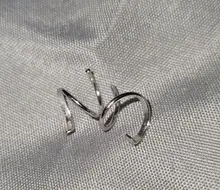 La Monada-pendientes de aro espiral ondulados para mujer, de plata 925, joyería aros para mujer, aretes de aro de diseño de Plata de Ley 925