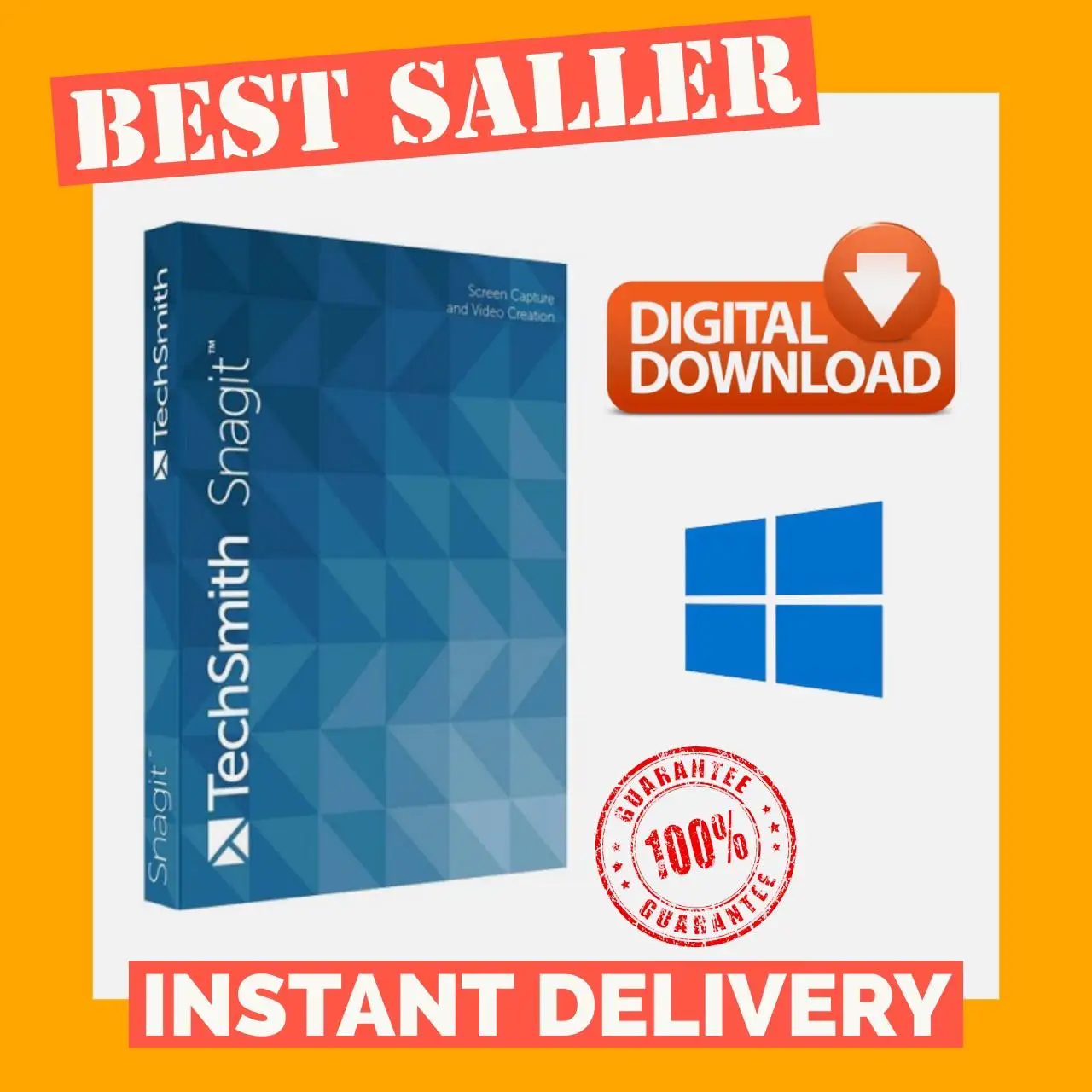 TechSmith-Snagit 2021, última versión completa, activación Forever