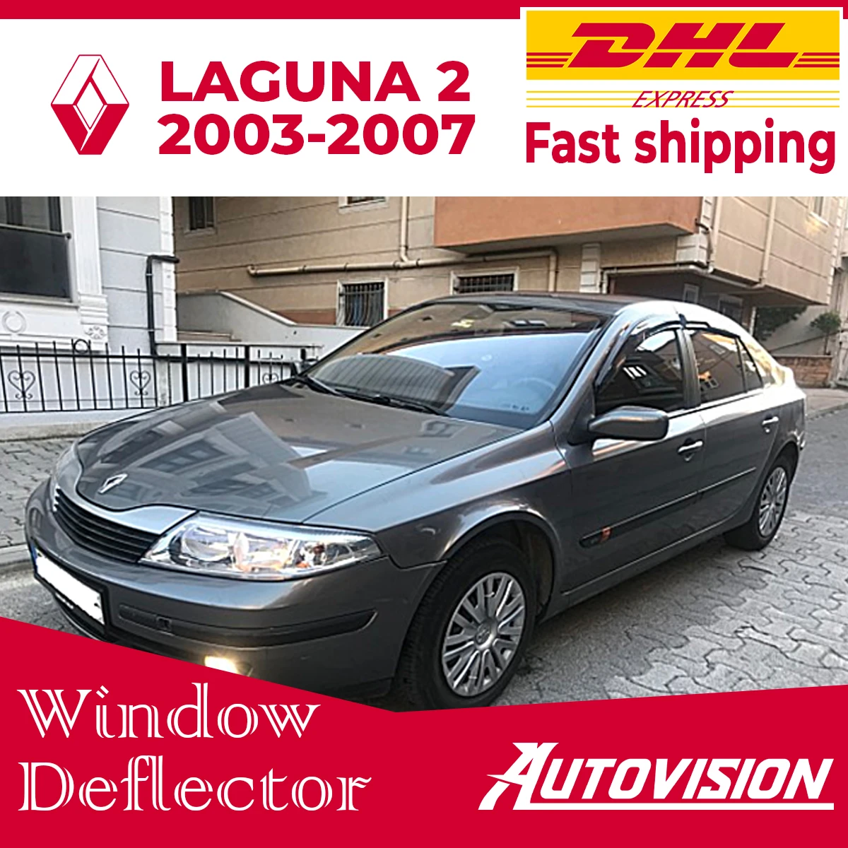 Accesorios de ventana de coche para Renault Laguna 2, 2003, 2004, 2005, 2006, Deflector de ventana, protector de lluvia, visera, refugios| - AliExpress