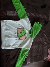 Sudadera con capucha para mujer, de manga larga con estampado informal, sudaderas con capucha de dinosaurios, ropa para Parte Superior Femenina