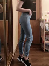 Luckinyoyo jean mujer mamá pantalones vaqueros de estilo boyfriend para mujer cintura alta con push up de gran tamaño damas jeans denim 5xl 2020