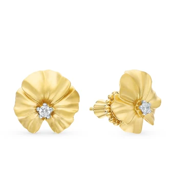 

Silver earrings with cubic zirconia sunlight sample 925 test