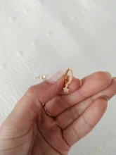Pendientes de aro de Estrella de Plata de Ley 925 para mujer, pendientes de aro dorados, joyería delicada al por mayor