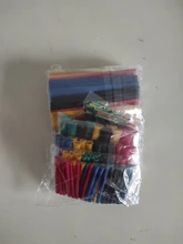 164 unids/set termorretráctil tubo termoretractil poliolefina tubo Cable Kit de surtido aislado manguito tubo de envoltura de alambre Cable manga