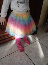 Faldas de tutú con estampado de estrellas para niñas y mujeres, faldas de Princesa con degradado para fiesta de baile y Ballet