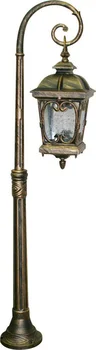 

Garden Park lamp Feron pl148 post four-sided 100W 230V E27, black gold 11318